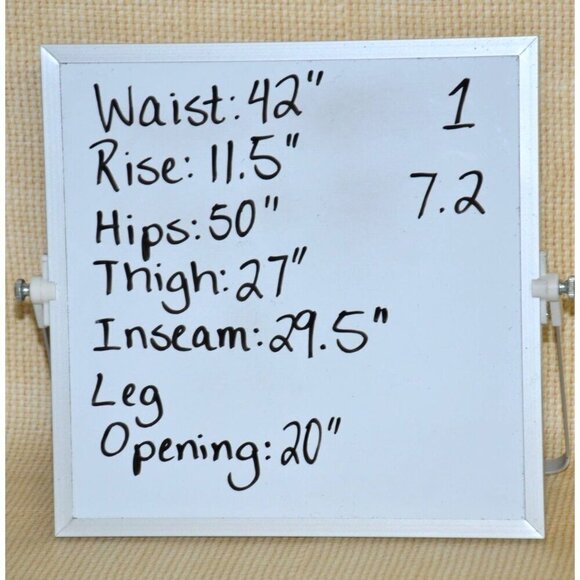 Cos Jeans Blue Denim Jeans Plus Size 22W Embroidered Boot Cut Stretch Western - Picture 10 of 10